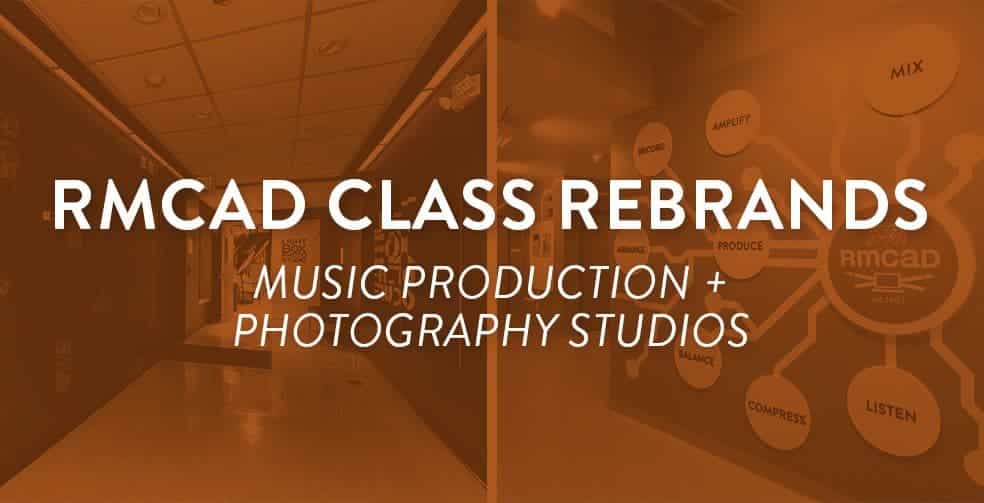 RMCAD class rebrands music production and photography studios