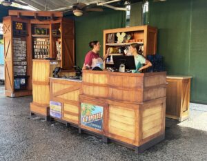 Final check-out counter at Disney World by Alyssa Sorensen.