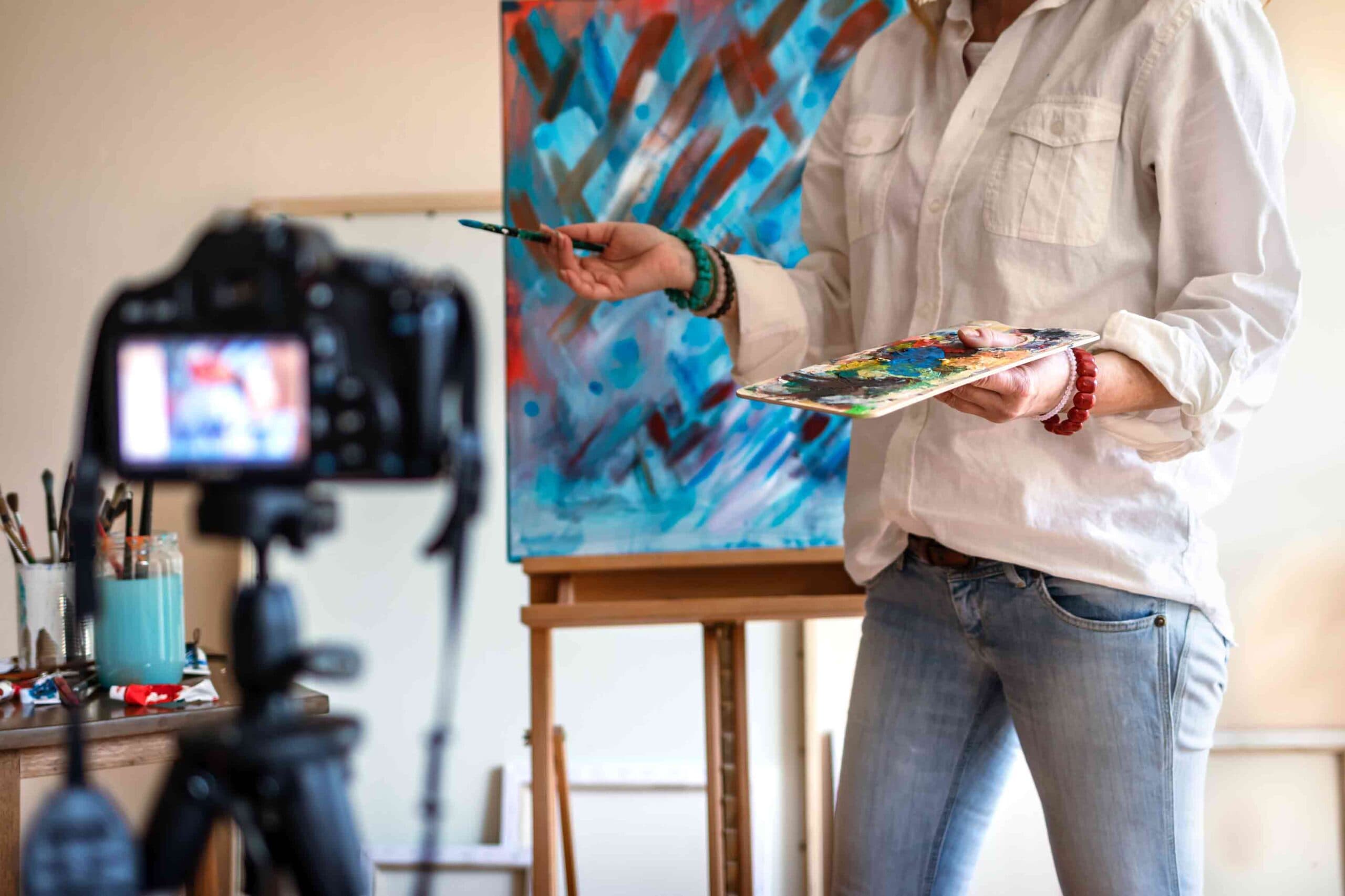 Adapting Traditional Art Lessons for Online Classrooms: Tools, Platforms and Techniques