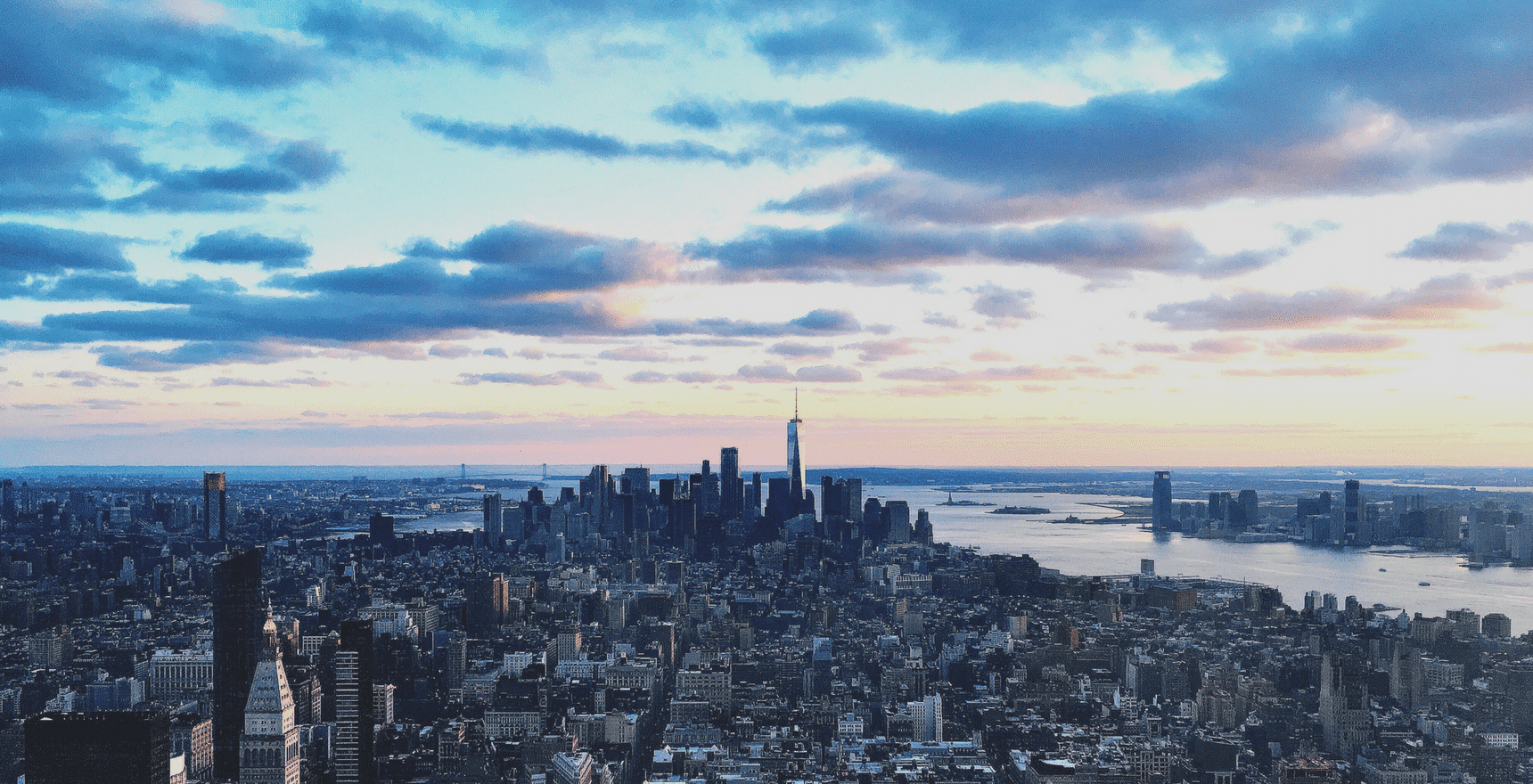 NYC seen from above