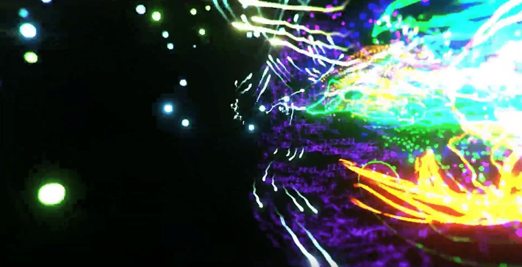 colorful Lights and sparks